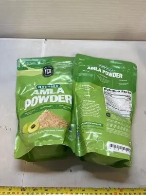 2 16 ounce bags of AMLA powder 05/27