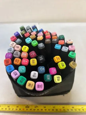 60 piece double sided marker