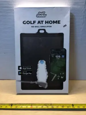 Golf daddy golf at home no ball simulator