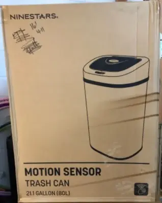 Motion sensor trash can 21.1 gallon