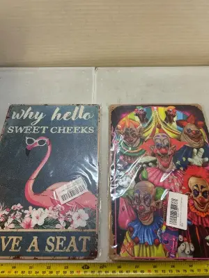 2 ct 8” x 12” signs