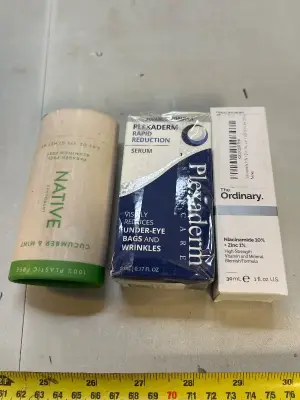 skincare and deodorant bundle