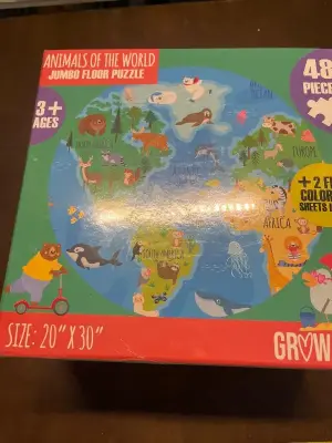 animas of the world jumbo floor puzzle