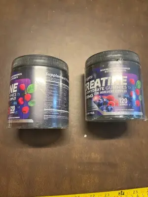 2ct creatine mono hydration gummies