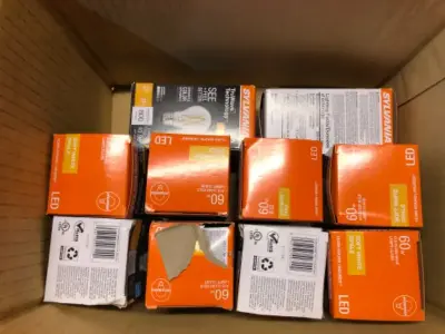 10 boxes 60W LED light bulb