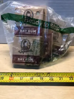 5 bars Dr squatch 5oz soap bars