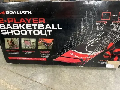 2player basketball hoop (used as is)