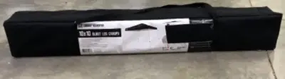 10x10 slant leg canopy frame only