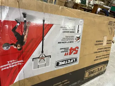 54in tempered glass backboard