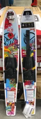 Hot shot trainer skis