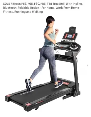 Sole treadmill works F63