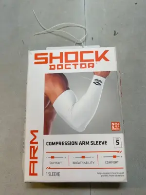 shock doctor size small compression arm sleeve