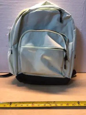 Lime green DSG backpack