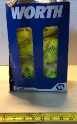 5pc 12” slow pitch softballs