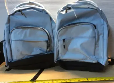 2pc DSG light blue backpack