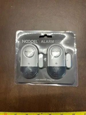 door and window magnetic sensor triggered alarm