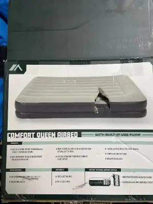 Comfort, queen, air bed