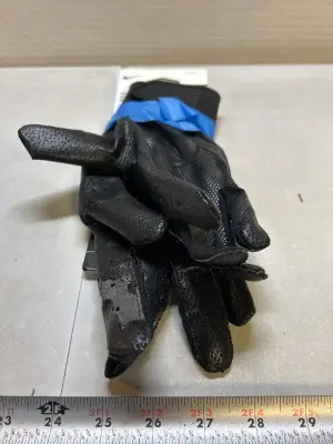 damaged nike alpha batting gloves