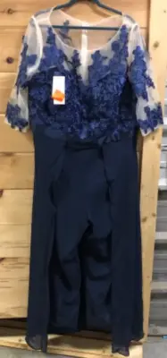 High end customization size 24W dress pant suit