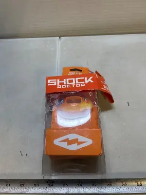 shock doctor one size fits most jolly rancher peach flavored
