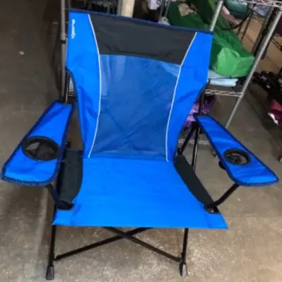 Kijaro dual lock folding chair