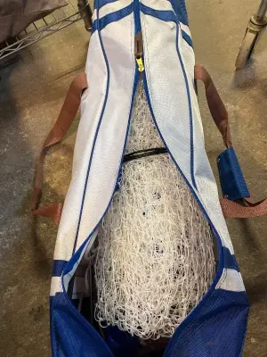 volleyball net (unknown size)