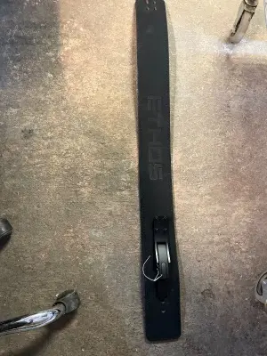 Ethos weight lifting belt with buckle system