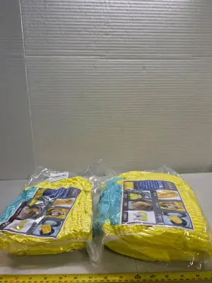 2 sets of shoe washing bags