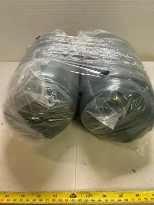 2 green fluffy throw blankets