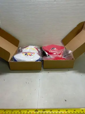 old spice and wonder bread racing cap and flag bundle