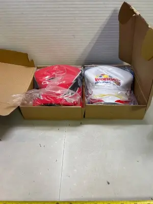 2 ct racing hats and flags bundle