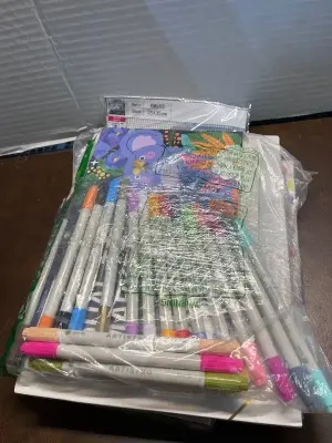 bundle of crafts ,planners, diamond paintings