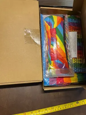 2ct rainbow headbands