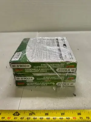 4 packs of four citronella mosquito repellent coils