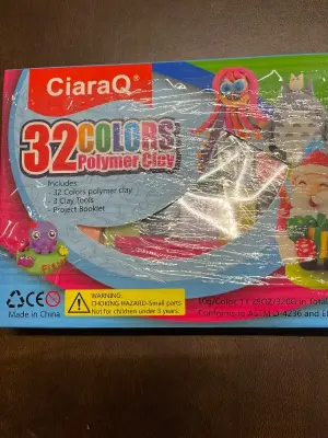 2ct 32colors polymer clay