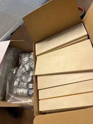 vesici 36 set christmas reindeer , 24 pcs color your own party gift