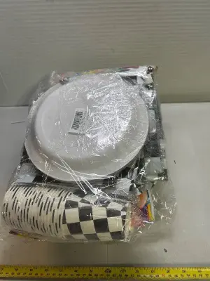 race car party supply bundle