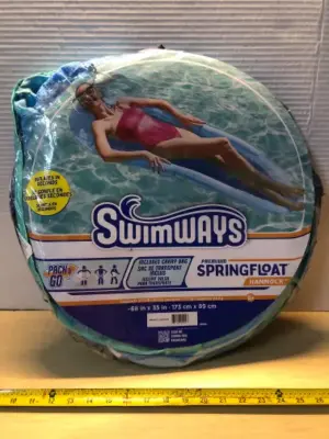 Swimways premium spring float hammock