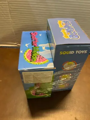 squid toy , shatter melon