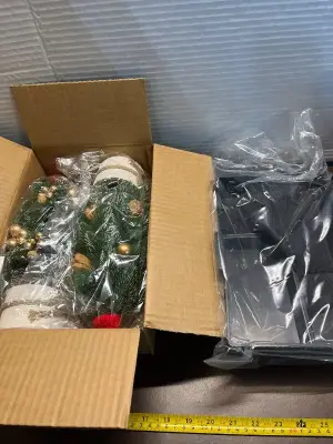 center console organizer, christmas tree decoration