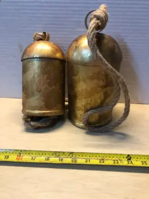 2pc metal bells