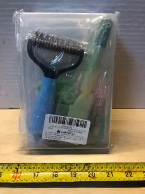 3 boxes of pet shedding combs