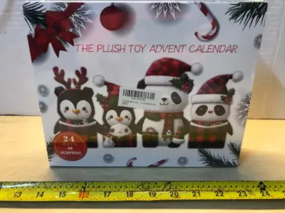 Plush toy advent calendar