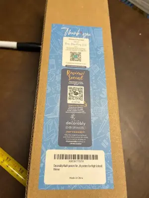 2ct decorably math posters