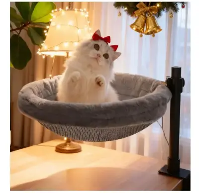 Cat desk bed (similar to image)