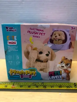 Electronic plush pet