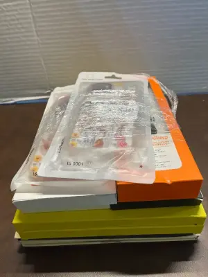 phone case & screen protectors bundle