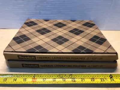 2 boxes Scotch thermal laminating pouches letter size
