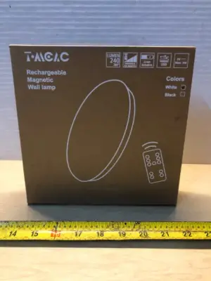 Rechargeable magnetic wall lamp