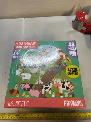 48 piece jumbo floor puzzle ages 3+